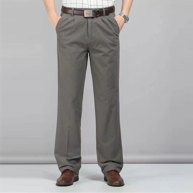 Men Suit Pants Business Formal Slacks Trousers Mens Clothing Casual Dress Social Elegant Work Slim D90 240806