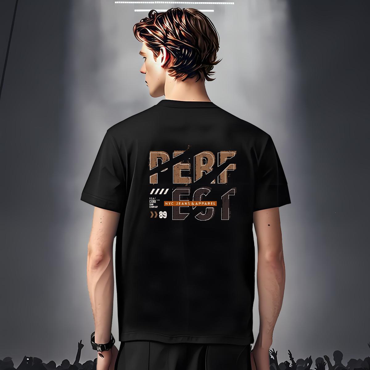 Stylist T Shirts Men letter Tops 230g Pure Cotton Hip Hop Street Comfortable DIY Printed Breathable Short Sleeve Tshirts