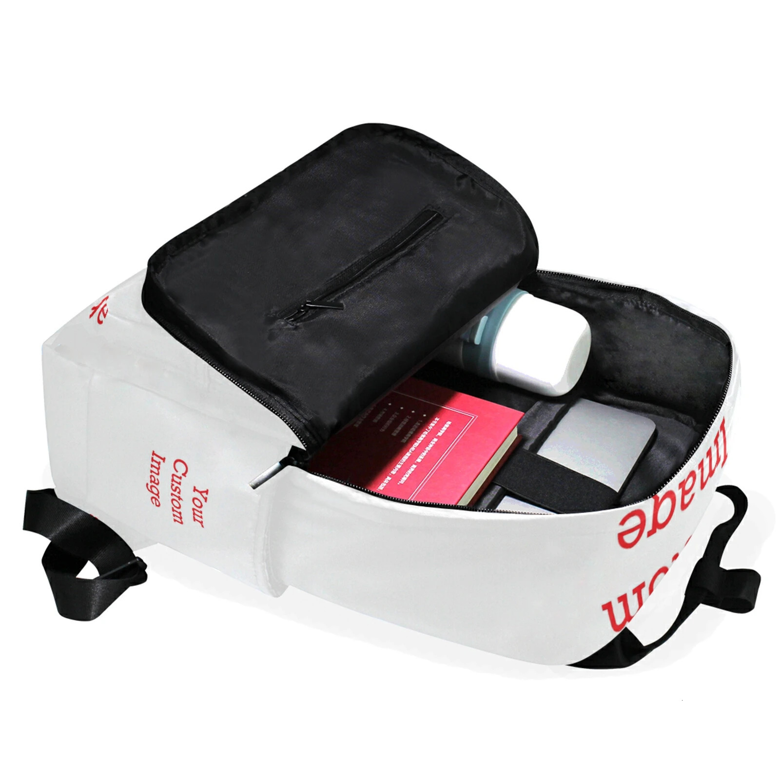 Mens Backpack School Customized Pattern Travel Bag Laptop 240807