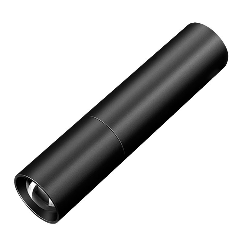 Eco-Friendly USB Chargeable Small LED Torch Light with Adjustable Focus - Ideal for On-the-Go Illumination and Quick Setup at Home