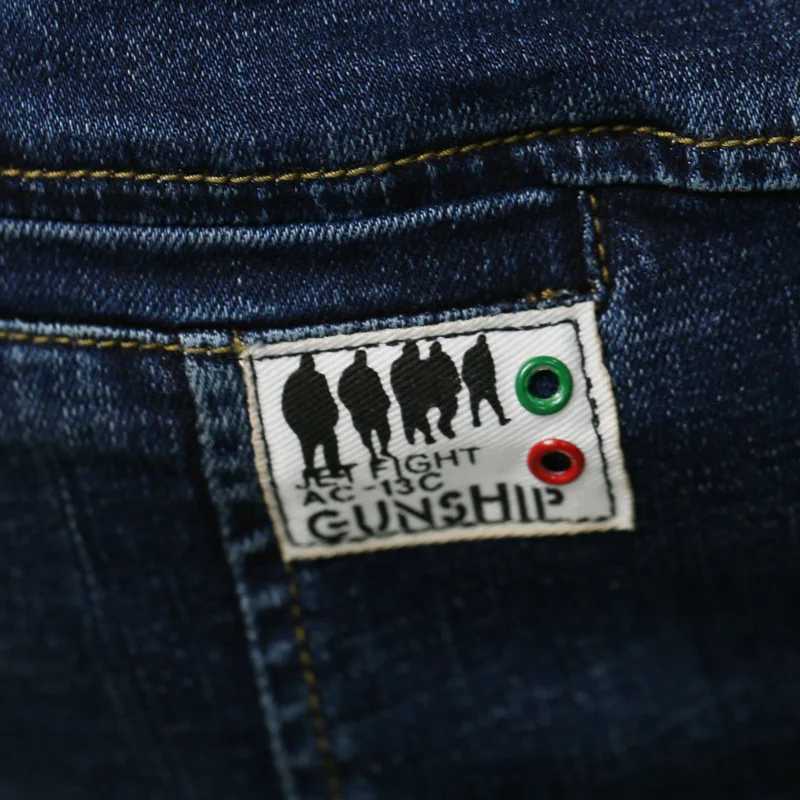 Jeans New Kids Jeans Young Boy Casual Trousers Baby Boys Cowboy Pant Children Denim Long Pants Elastic Waist Pants 4 6 8 10 11Years