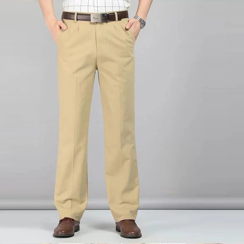 Men Suit Pants Business Formal Slacks Trousers Mens Clothing Casual Dress Social Elegant Work Slim D90 240806