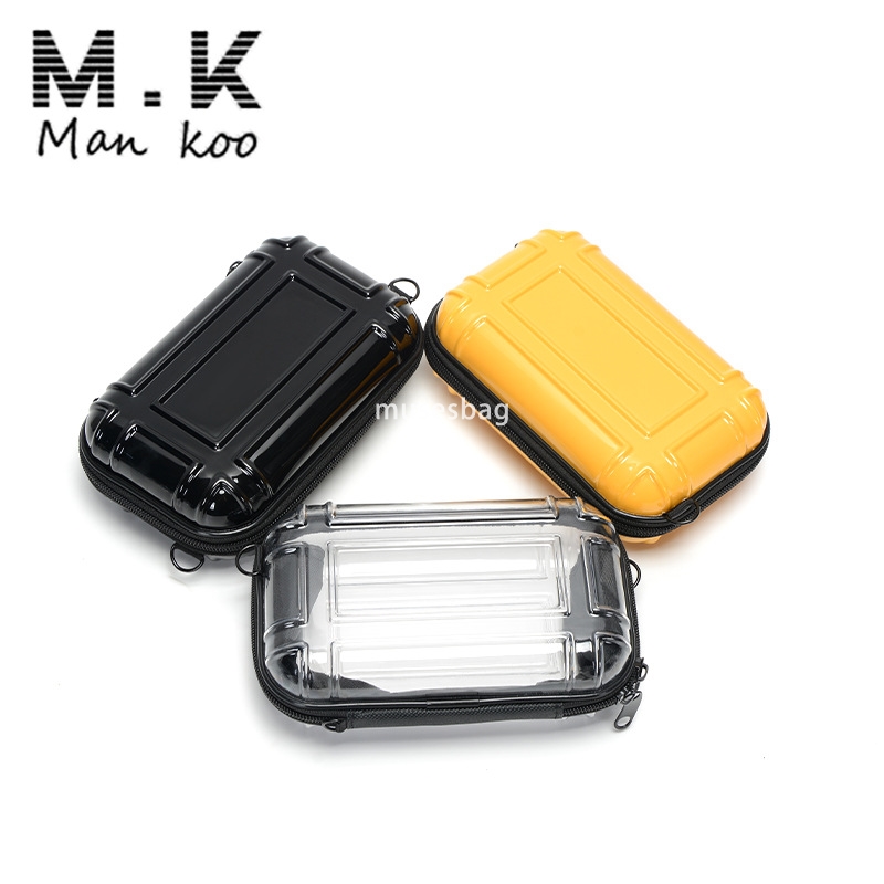 Manufacturers wholesale mini luggage bags Transparent PVC change mobile phone multi-function bag portable travel crossbody bag