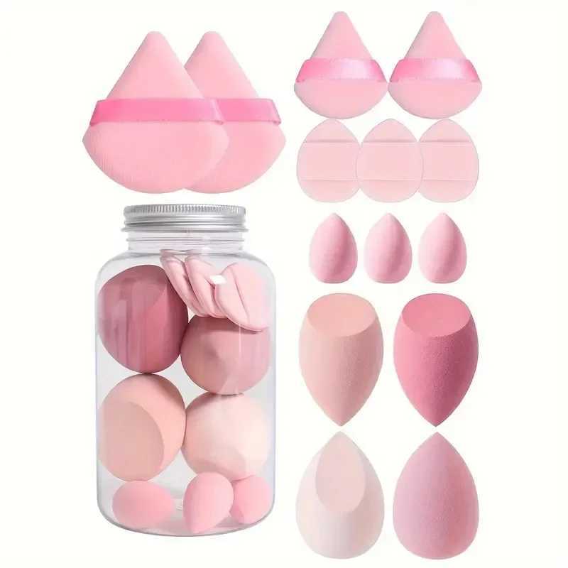 6/7/14pcs Makeup Sponge Set Blender Makeup Tools Beauty Cosmetics Puff Face Foundation Blending for Liquid Cream and Powder New Y240807
