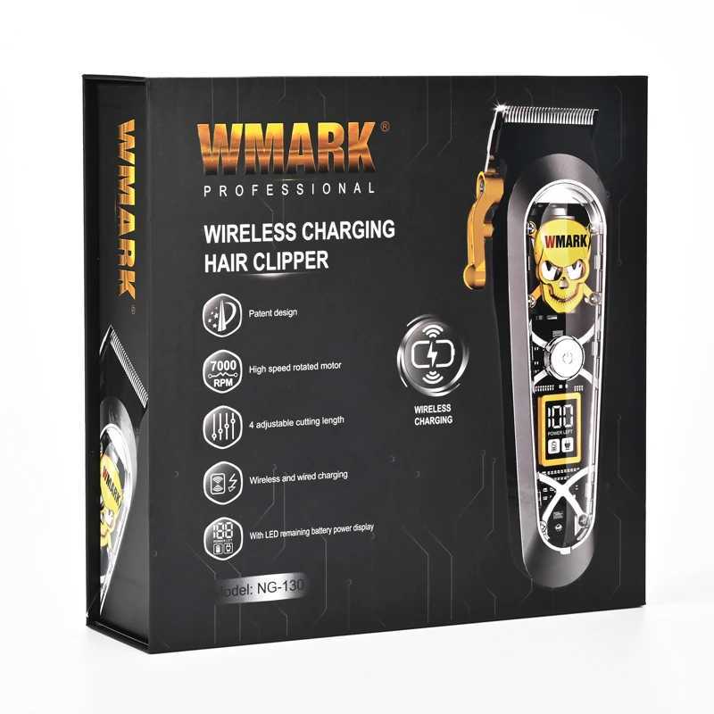 WMARK NG-130 wireless charging hair clipper high-speed professional C-type charging hair clipper with charging bracket W240806