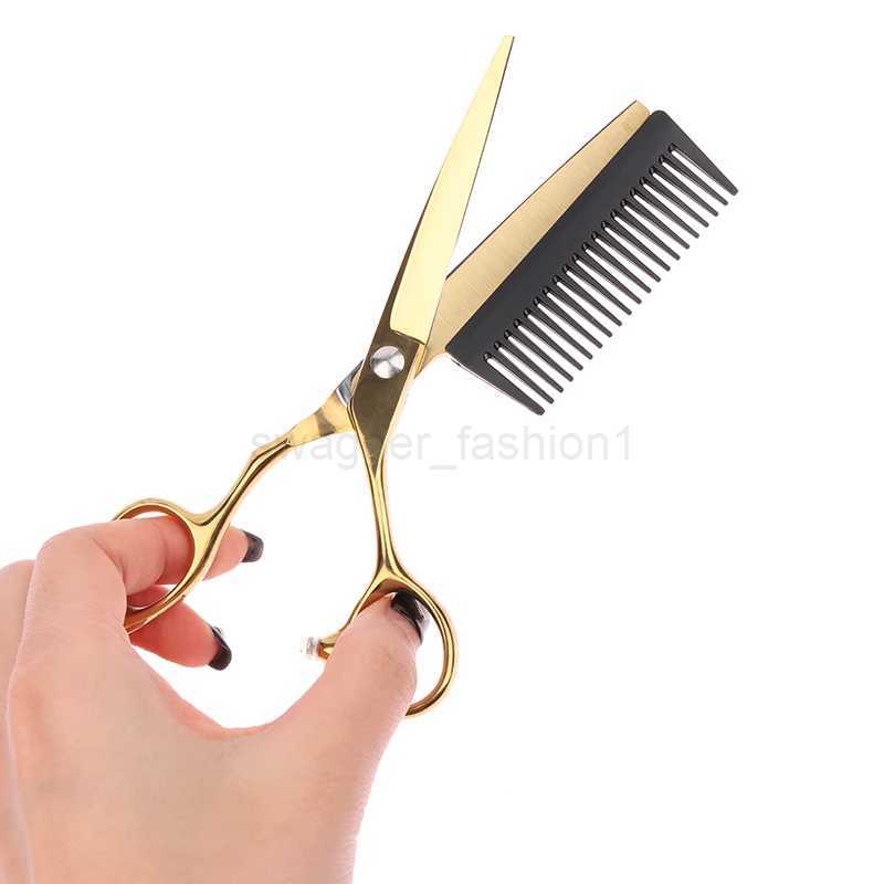 Professional Hair Scissors With Removable Comb Haircut Hair Cutting Shears Hairdresser Scissors Integrated Hairdresser CuttingXJ240807