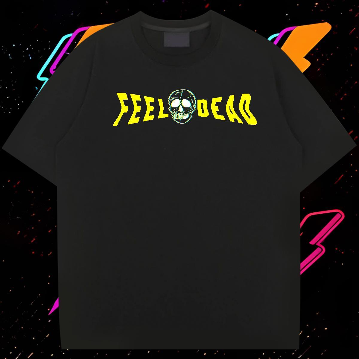 Classic T shirt skull Tshirts 230g Cotton Casual Daily Wear High Quality DIY Anime Breathable Short Sleeve Mens Tshirts