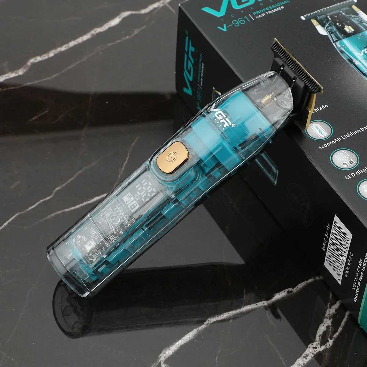 VGR Barber Trimmer Mens Electric Hair Clipper Professional Hair Clipper Cutting Equipment Charging V961 W240806