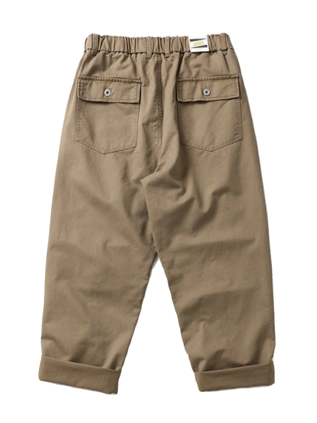 100% Cotton American Vintage Washed Workwear Pants for Men Accordion Pockets Loose Straight Paratrooper Trousers Autumn Cityboys 240806