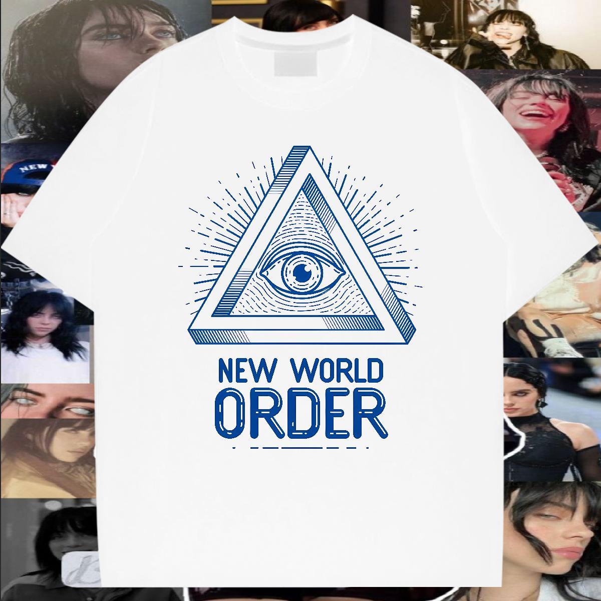 Designer T-Shirts for Men eye of the devil Tees Shirts 230g Cotton Street Casual Soft Floral Print Round Neck Short Sleeve Men Tees