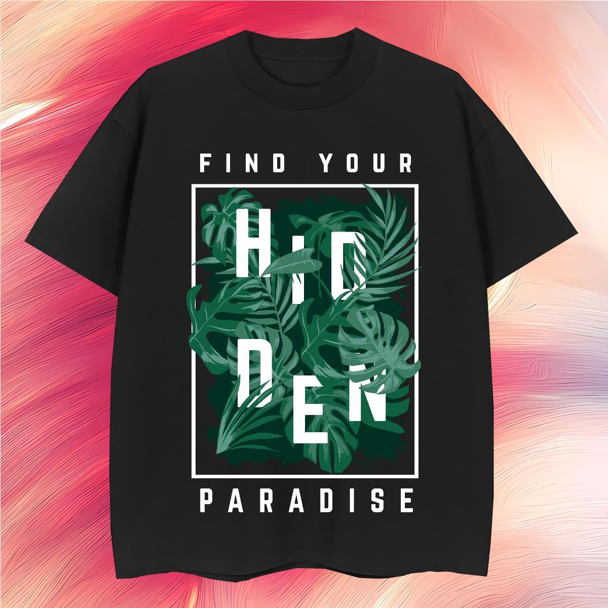 Classic Casual T shirt letter Tops Shirt 230g 100% Cotton Sports Casual Cool Design Cartoon Print Short Sleeve O-Neck Men Tshirts