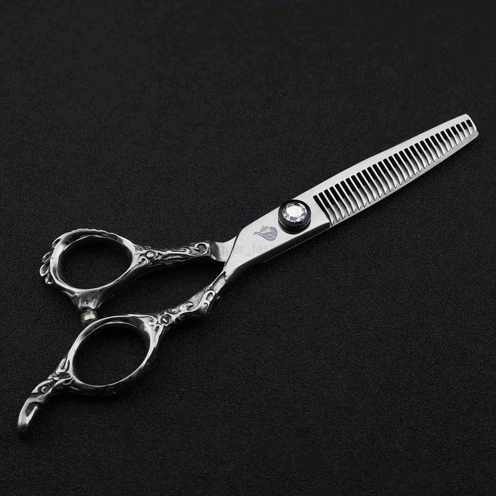 6 Japan 440C Hairdressing Scissors Cutting Shears Professional Hair Scissors High Quality Tools for Salon Hairdresser HaircutXJ240807