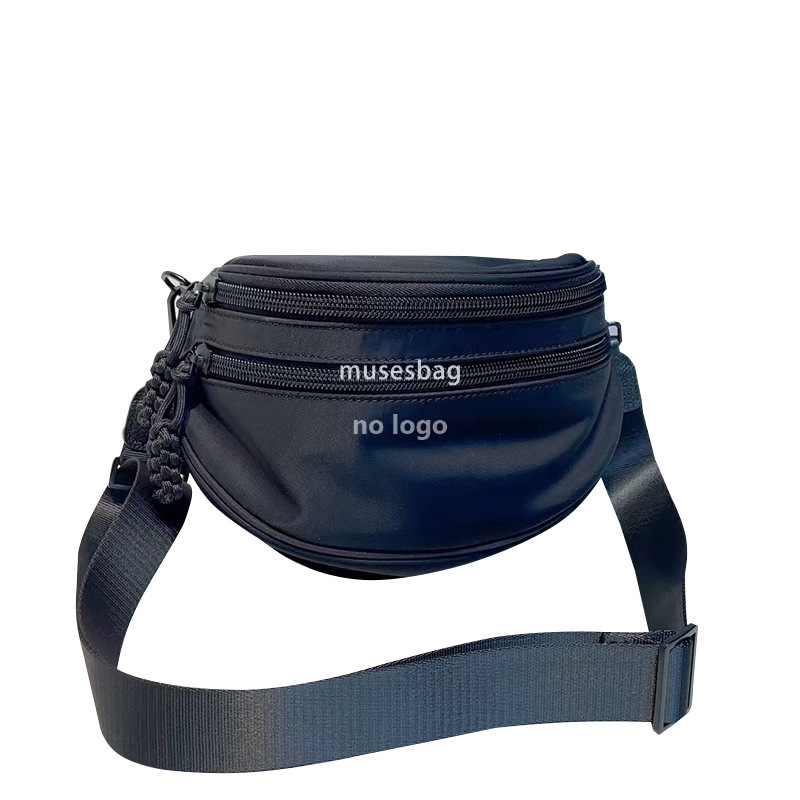 Casual crossbody bag Women's bag New waterproof Oxford cloth single shoulder bag Trend saddle bag personality simple commuter bag