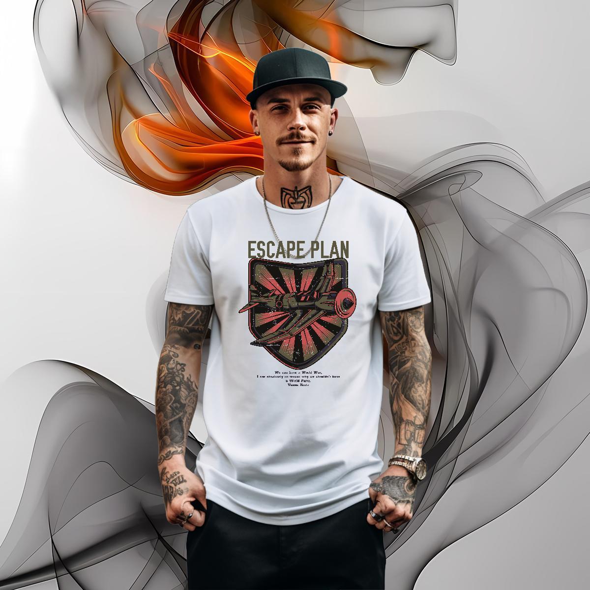 2024 New T Shirts Men plane Tee Shirt 230g Pure Cotton Spring Summer Designer Cartoon Print Breathable Crew Neck Couples T Shirts