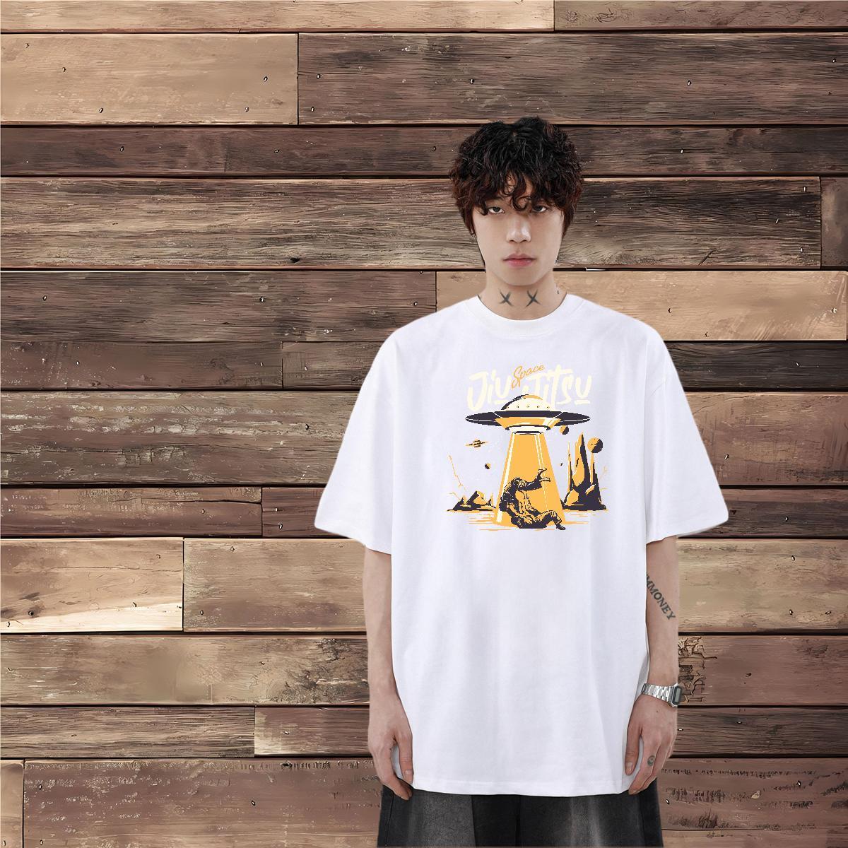 Wholesale T Shirt For Man ET Clothes 100% Cotton 230g Spring Summer Free Shipping Custom Printing Pure Cotton Men Tops Tees