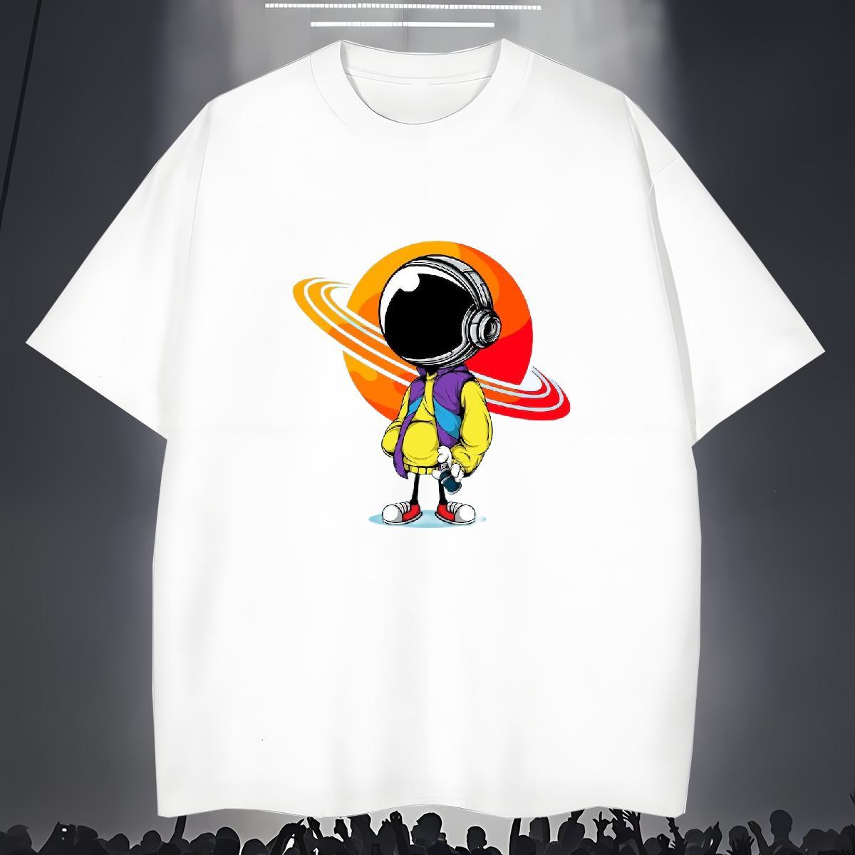 Designer T shirt Tops 230g Pure Cotton Casual Cool Design Custom Printing Breathable Short Sleeve Men Tshirts