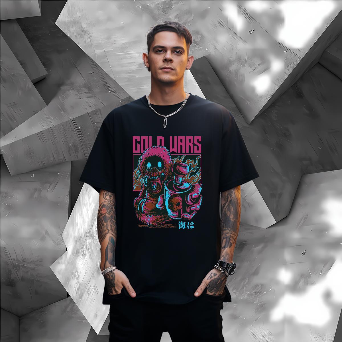 Fashion Design Mens T Shirts ET Tshirts 230g 100% Cotton Sports Casual Loose Asian Size Round Neck Short Sleeve Mens Tshirts