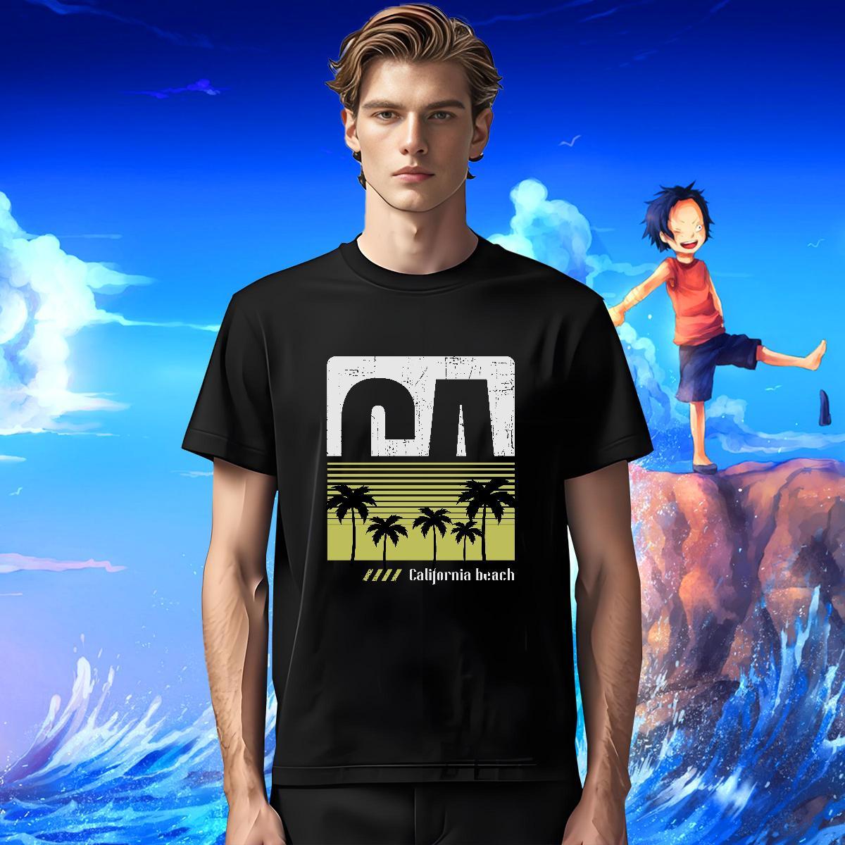 Fashion Casual Men T Shirts letter Top Tees 230g Cotton Casual Beach Comfortable Custom Printing Breathable Couples T Shirts