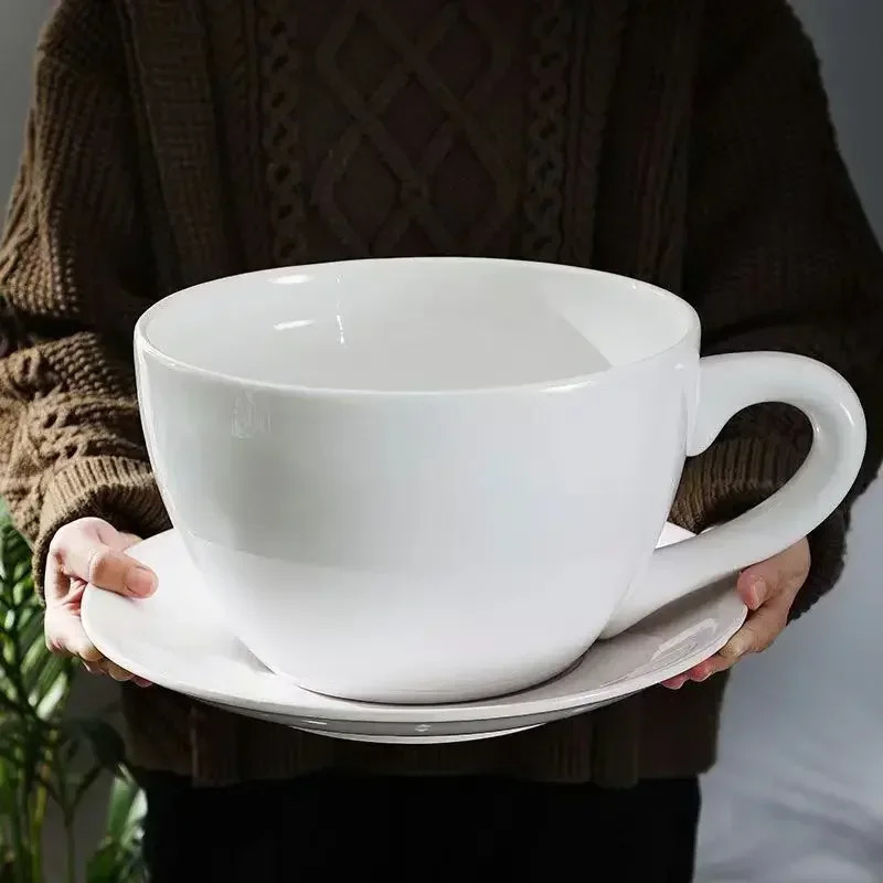 Super large 56L coffee cup with capacity ceramic birthday gift sauce friends shooting props prank restaurant 240806 - view 3