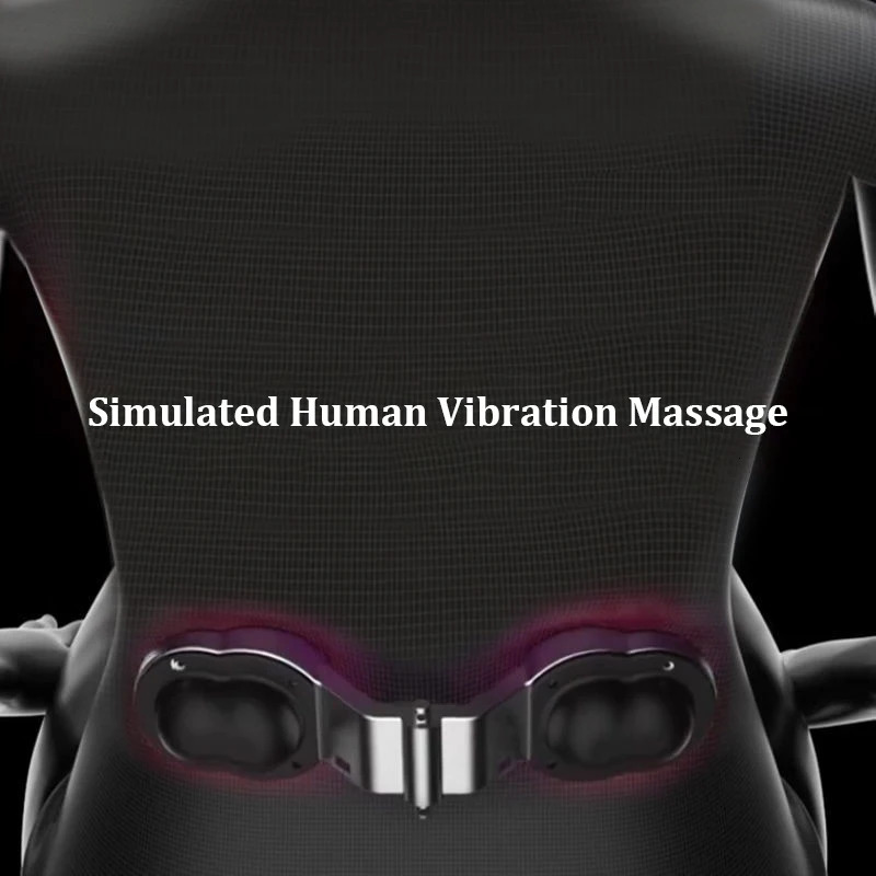 Memory Foam Electric Massage Waist Pad /Chair Cushion Set Compress Relieve Soreness for Car Office Home Orthopedic Pillow 240806