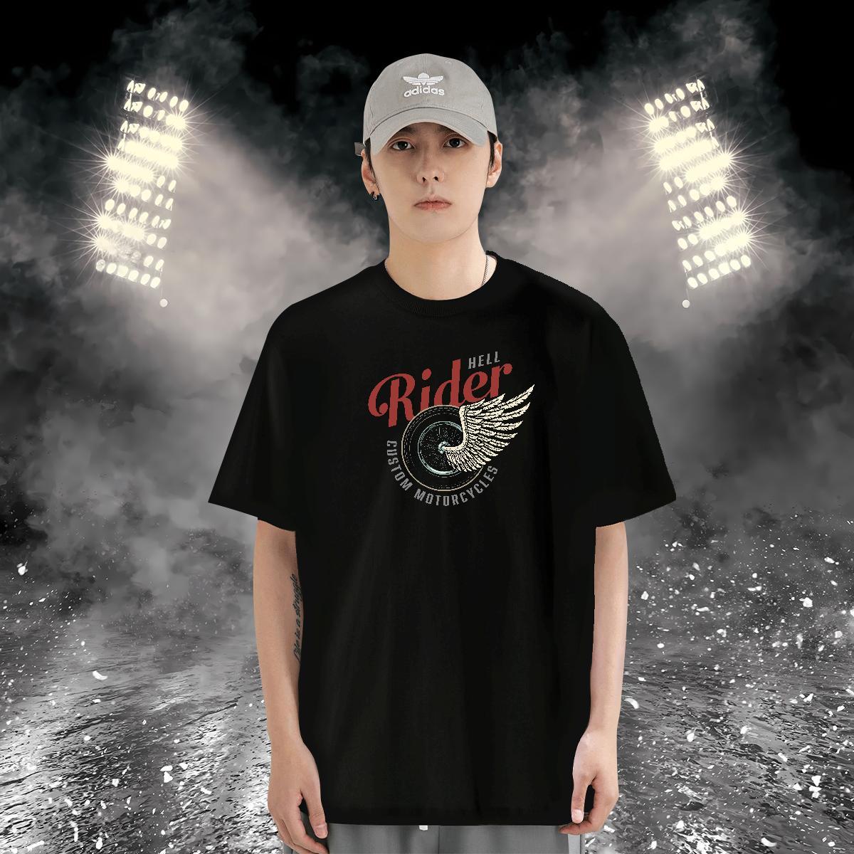 Fashion New T Shirts Men letter Top Tees 100% Cotton 230g Beach Classic Asian Size Breathable Short Sleeve Men Tshirts