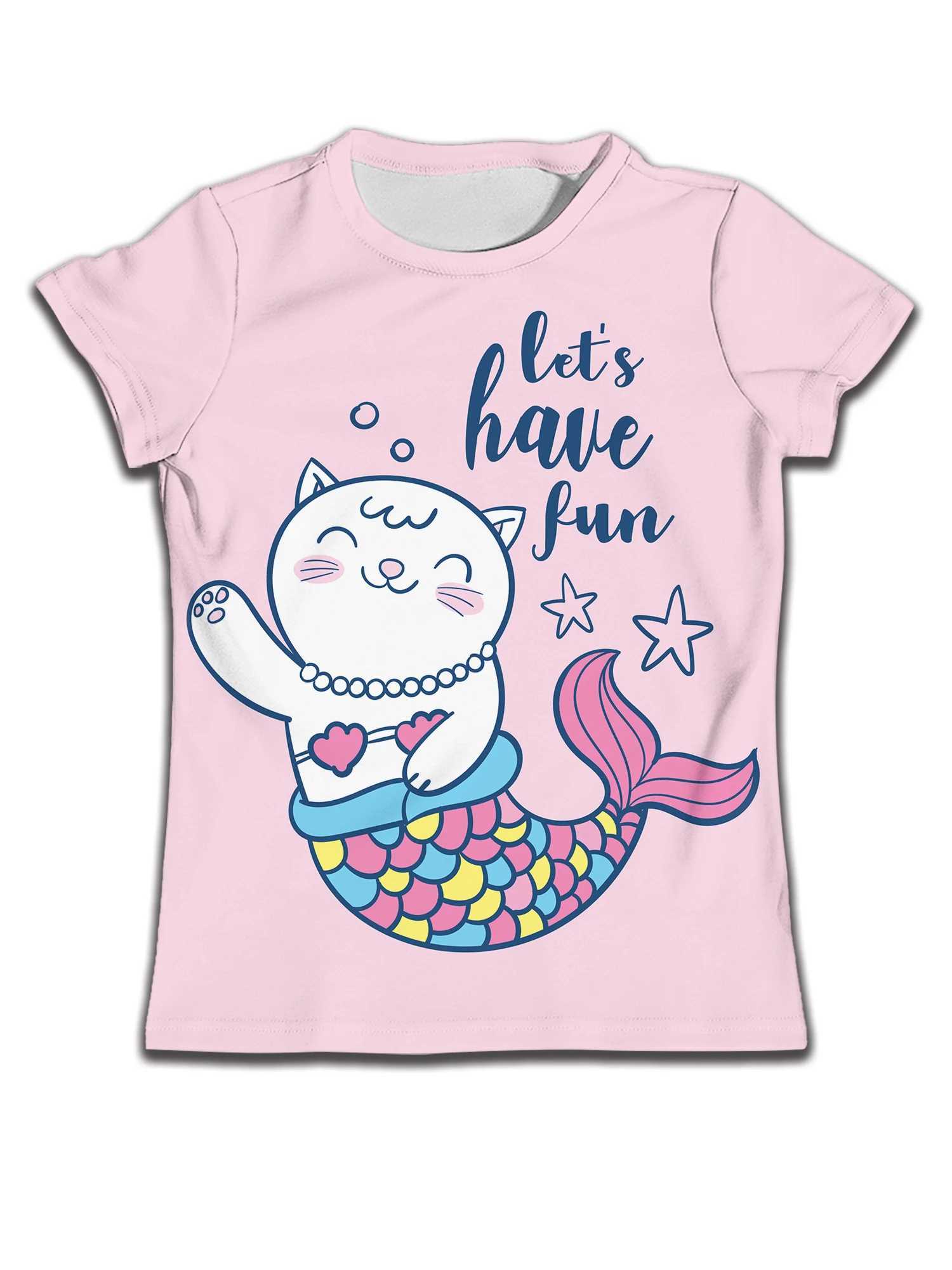 Clothing childrens girls T-shirts childrens printed short sleeved T-shirts cartoons childrens clothing boys clothing boys topsW240718