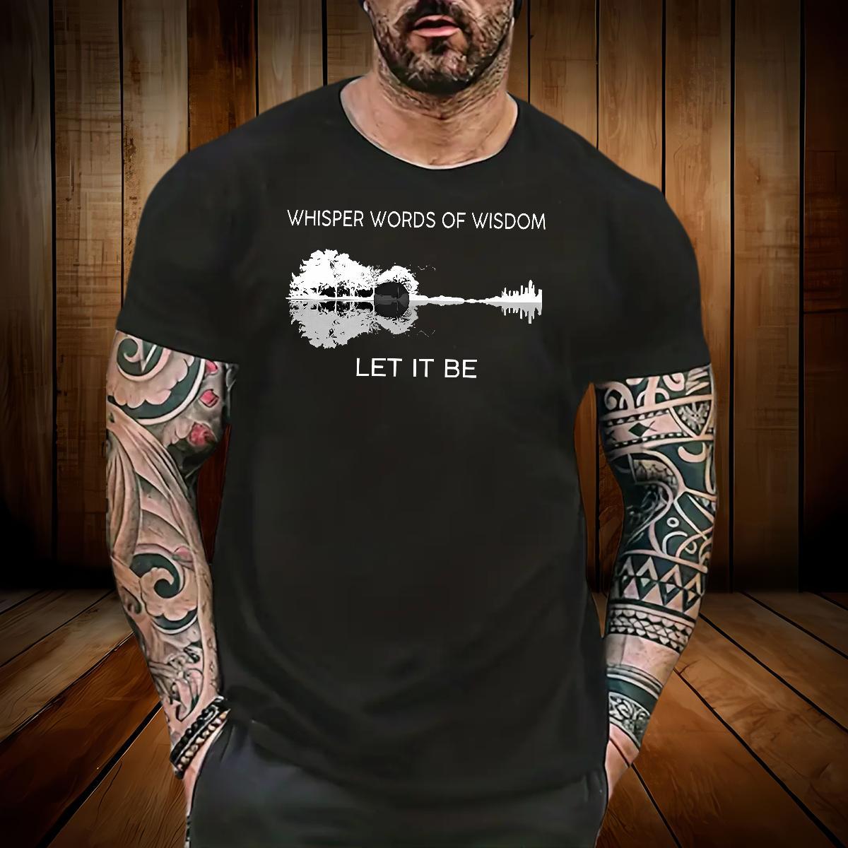 Customized T shirt letter Clothes 230g Cotton Daily Outfit Brand Custom Cartoon Crew Neck Men Tops Tees
