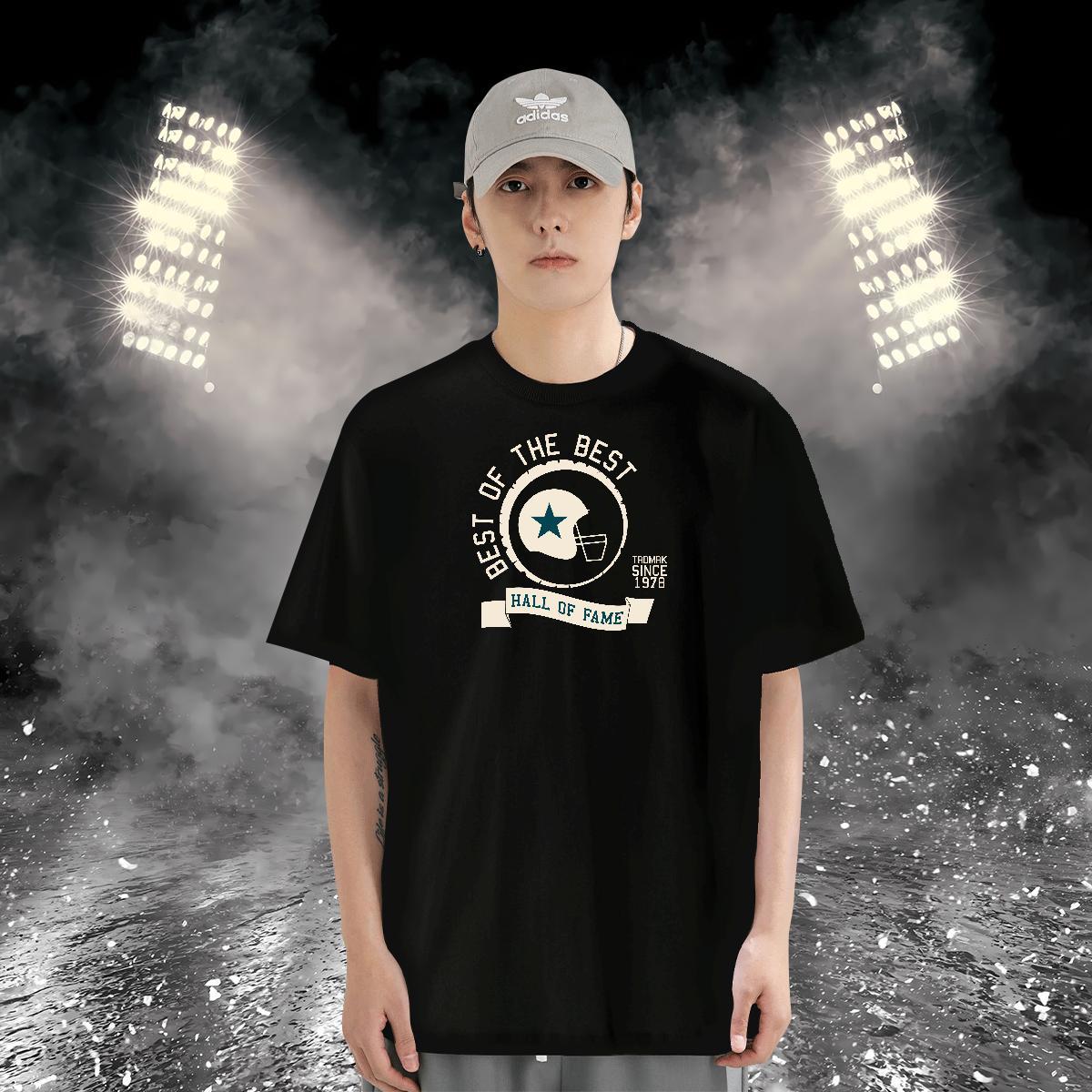Designer Fashion Man T Shirts letter Tshirts 230g 100% Cotton Sports Casual Classic Custom Print Oversized Short Sleeve O-Neck Couples T Shirts