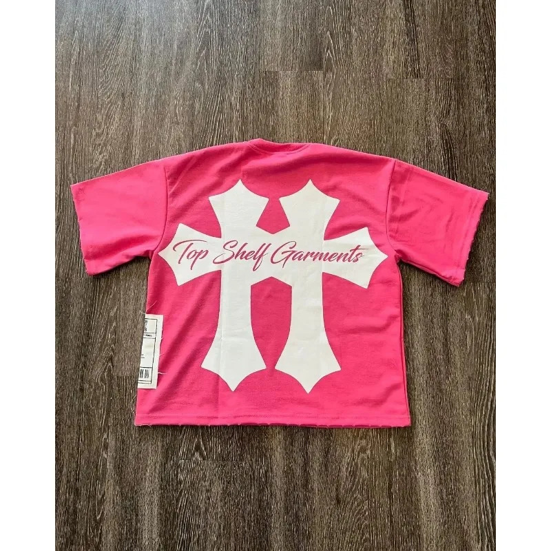 Harajuku Gothic Street TWear Y2K Large Retro Graphic Tshirt Letter Printing Professional Womens 240824