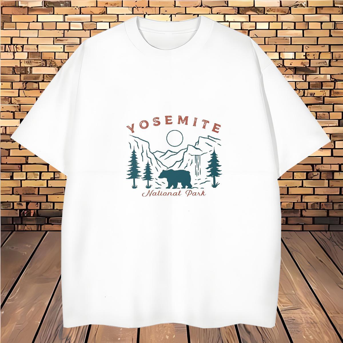 Designer T Shirts Men mountains Clothes 230g Pure Cotton Sports Casual Cool Design Black Oversized O-Neck Short Sleeve Men Tshirts