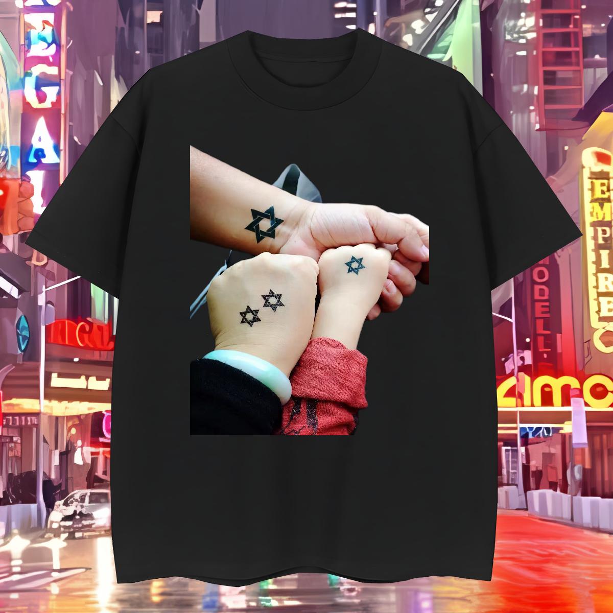 Popular T-Shirts 230g 100% Cotton Beach Crew Neck Tshirt for Man Woman Stylist White Plus Size Polos