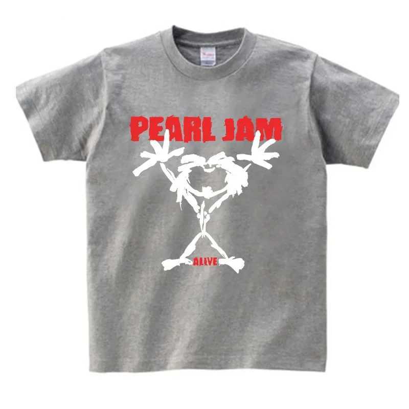 2024 Band Music Rock T-shirt Childrens Summer Top T-shirt Boys and Girls T-shirt Fashion Childrens Game Youth T-shirtW240718