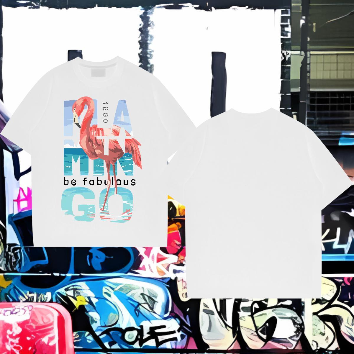 Factory Direct T Shirt For Man letter Wear 230g 100% Cotton Street Casual Comfortable Custom Big Size Short Sleeve O-Neck Men Clothes T-Shirt