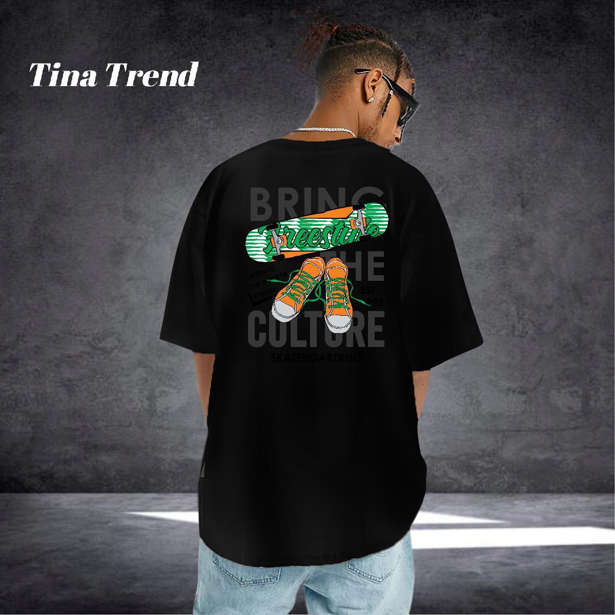 New T-Shirts for Men letter Tops Shirt 230g Pure Cotton Sports Casual Wholesale DIY Anime Breathable Soft Men Clothes T-Shirt