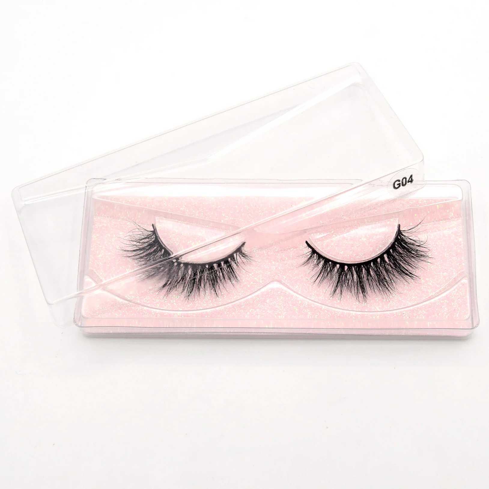 Visofree 13mm Eyelashes Mink Lashes 3D Natural Long Mink Eyelashes Cruelty-free Handmade False Eyelashes Makeup Mink Lashes G04M240806