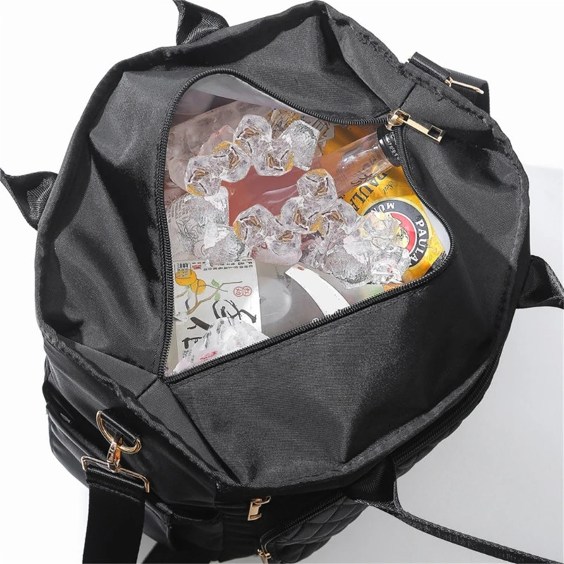 Insulated Lunch Bag Large Lunch Bags For Women Men Reusable Lunch Bag With Adjustable Shoulder Strap Mummy Bag Travel Storage 240805