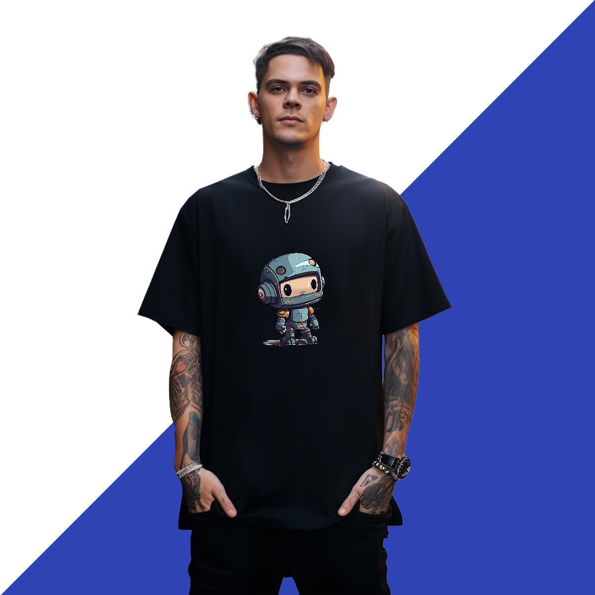2024 Designer T Shirt For Man ET Tees Shirts 100% Cotton 230g Street Wear Free Shipping Cartoon Printing L-4XL Breathable Soft Men Tees