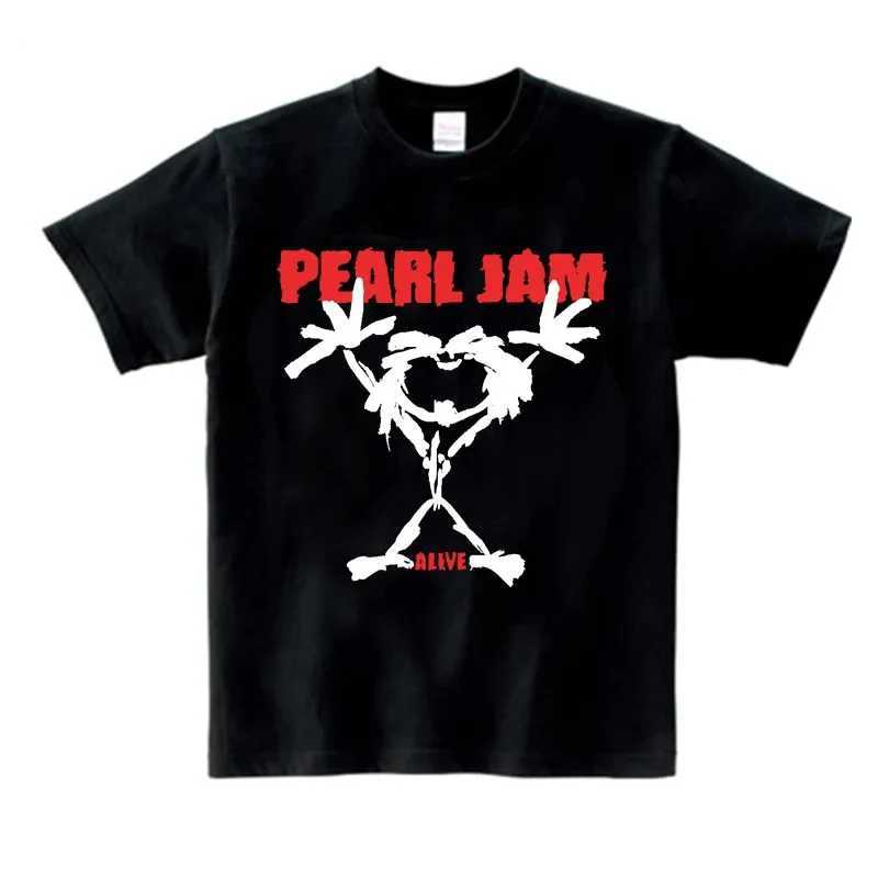 2024 Band Music Rock T-shirt Childrens Summer Top T-shirt Boys and Girls T-shirt Fashion Childrens Game Youth T-shirtW240718