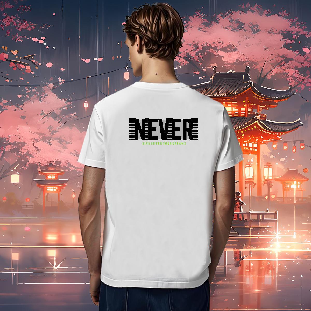 DIY Customized Men T Shirts letter Tops Tees 230g Cotton Summer Casual Unisex Custom Print Oversized Short Sleeve O-Neck Men Tshirts