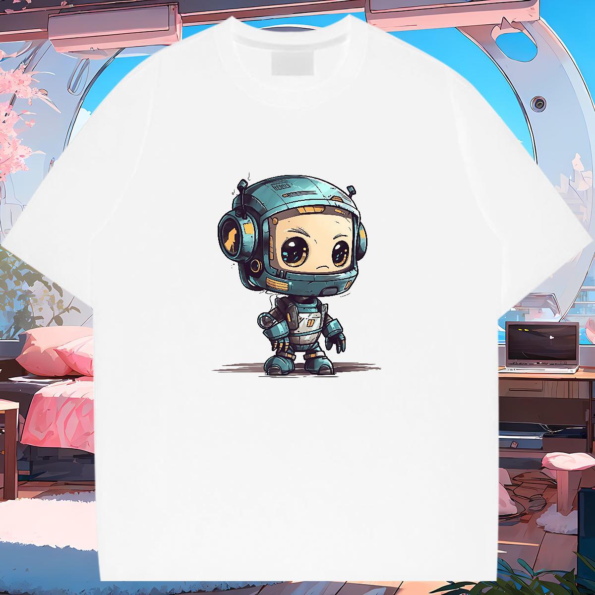 Free Shipping T-Shirts ET Tee Shirt 230g Cotton Street Loose Fit Oversized 3XL 4XL Pure Cotton Men Tshirts