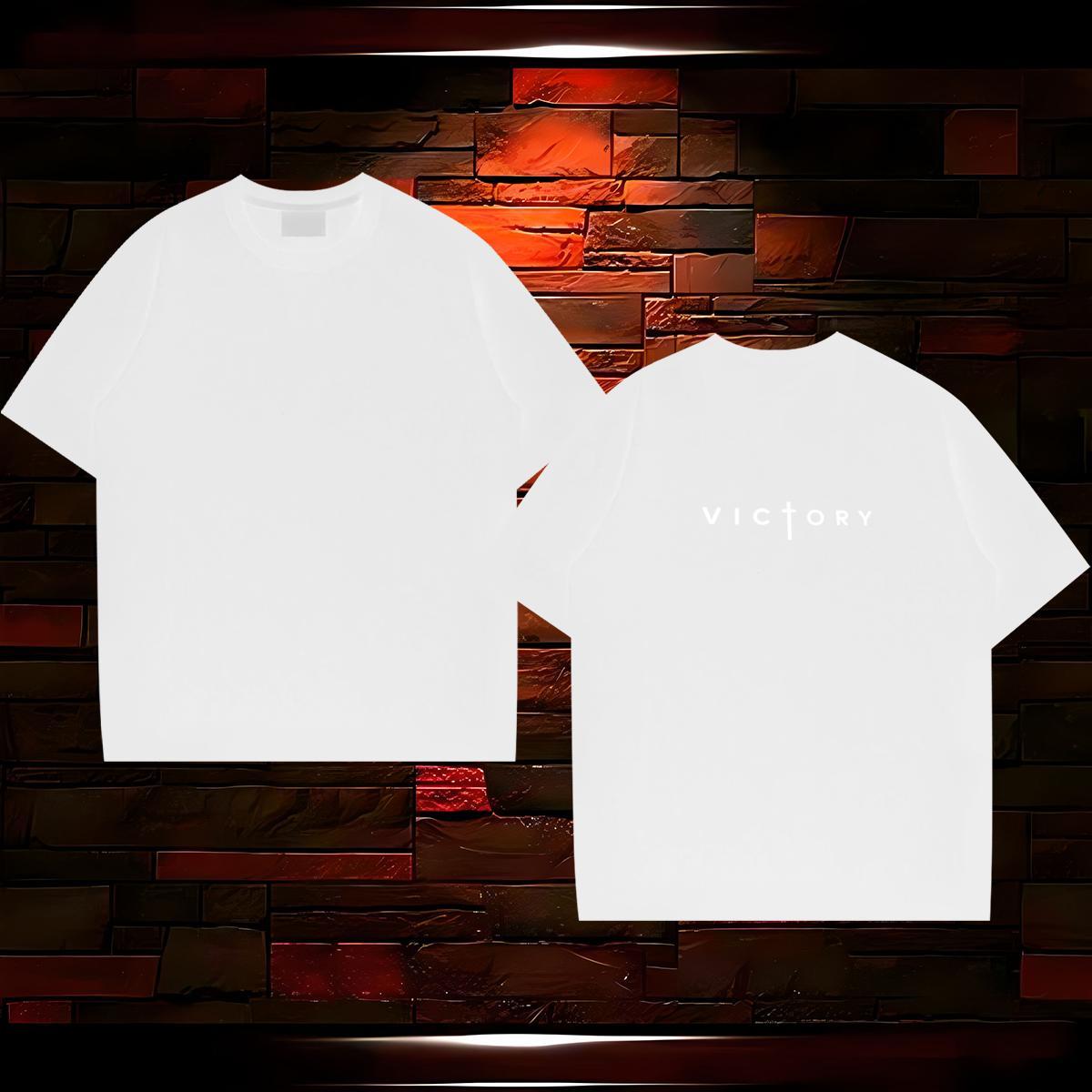 Classic Casual Men T Shirts letter Tee Shirt 230g Cotton High Street Hip Hop Designer Anime Print O-Neck Short Sleeve Men Tees