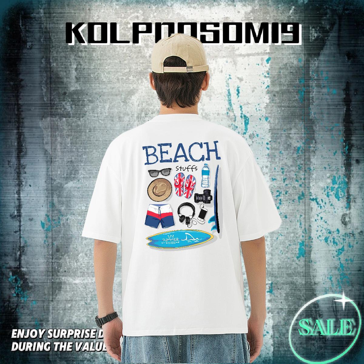 Fashion Designer T-Shirts letter Top Tees 230g 100% Cotton Anime Printing Street High Quality Custom Cartoon Short Sleeve Soft Men Tshirts