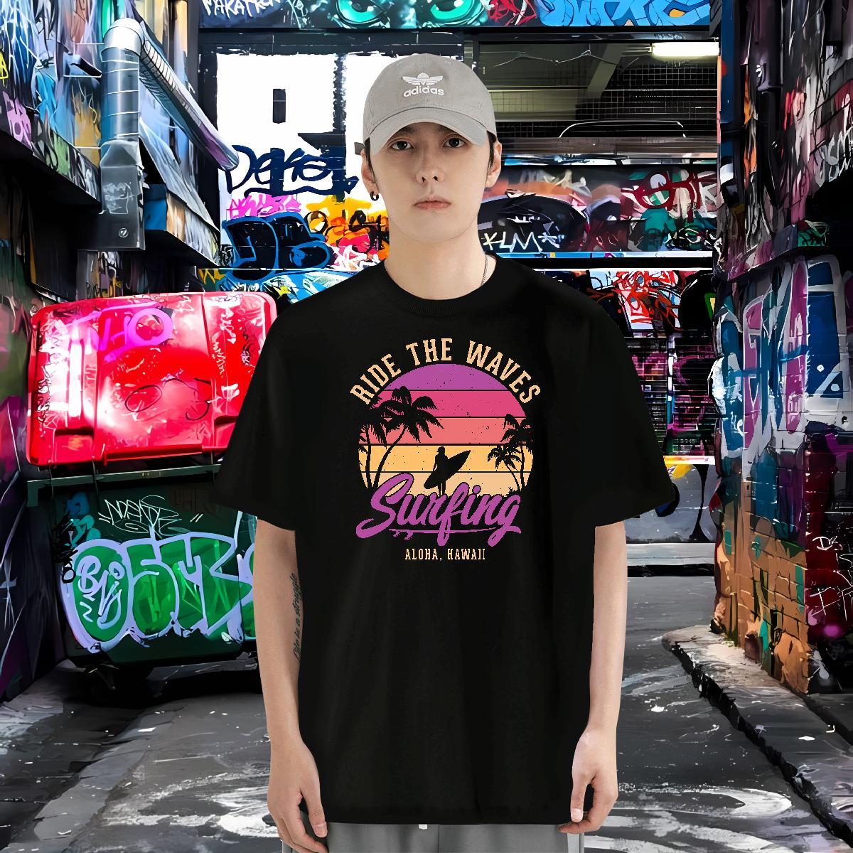 Designer T Shirts Men tree Tops Shirt 230g 100% Cotton Spring Summer Soft Asian Size Breathable Soft Couples T Shirts