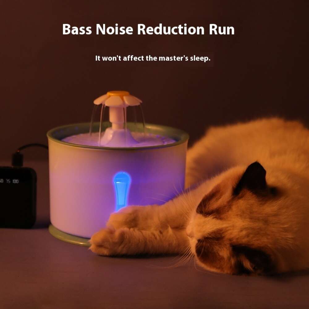 New cat dispenser with intelligent circulation filtration, large capacity, multiple filtration purification, and live water for pets