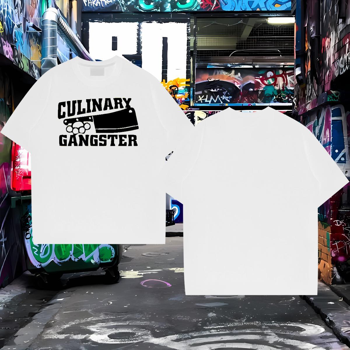 2024 Summer T Shirts Men letter Tops 230g Pure Cotton Daily Wear Classic DIY Breathable Short Sleeve Tshirt for Man Woman