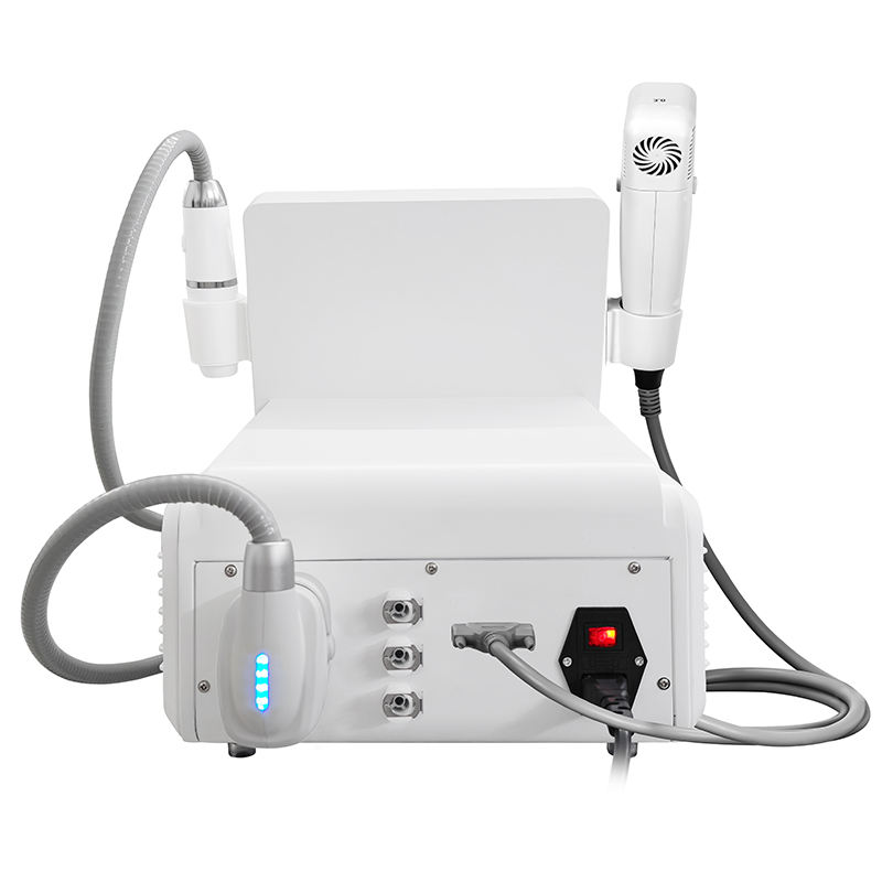 Hot Upgraded Comfortable ICE HIFU Skin Resurfacing Vmax SMAS Face Contouring Wrinkle Removal Multi-Row Single Point 2 In 1 Body Slimming Anti-Cellulit