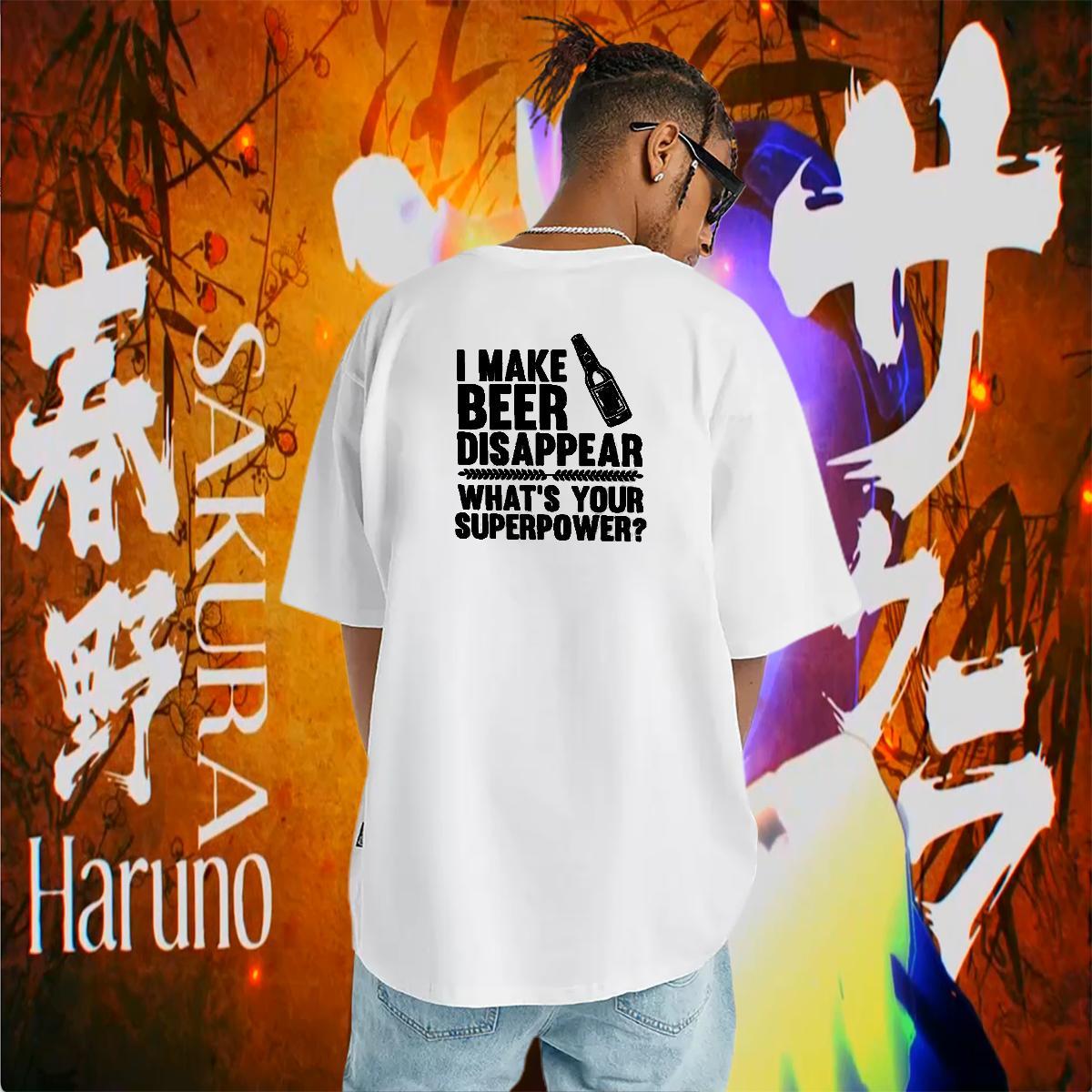 2024 T Shirt For Man letter Tees Shirts 230g Pure Cotton Casual Loose Custom Print Oversized Breathable Soft Men Clothes T-Shirt