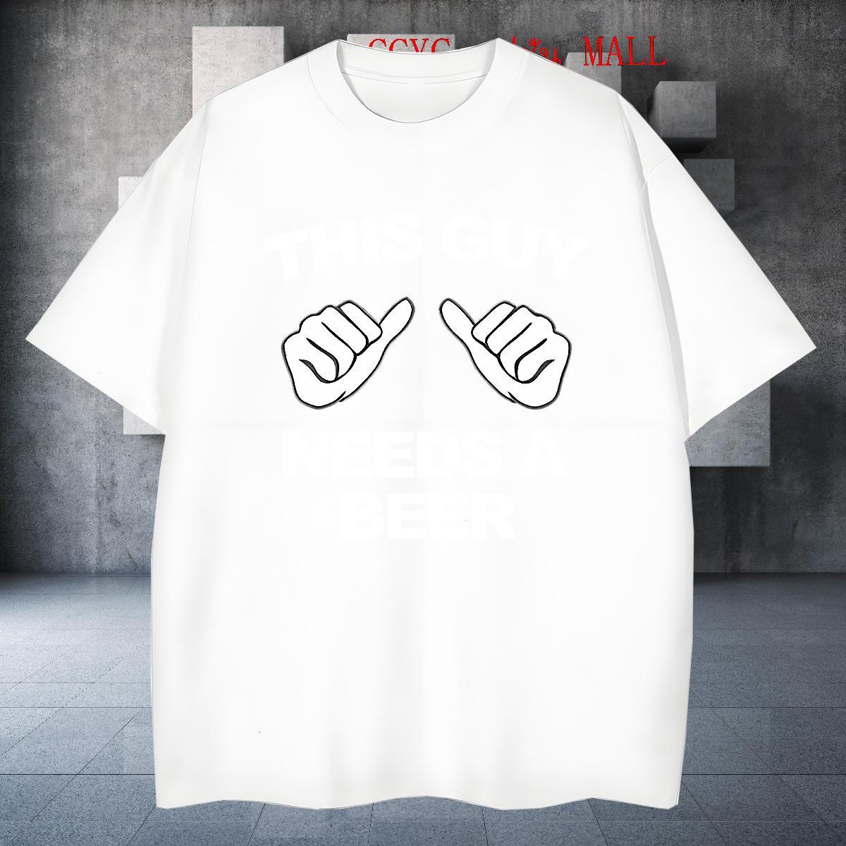 Free Shipping letter 230g Cotton Men Tees Hip Hop Street Breathable T-Shirts for Men Fashion Design Oversized Tops