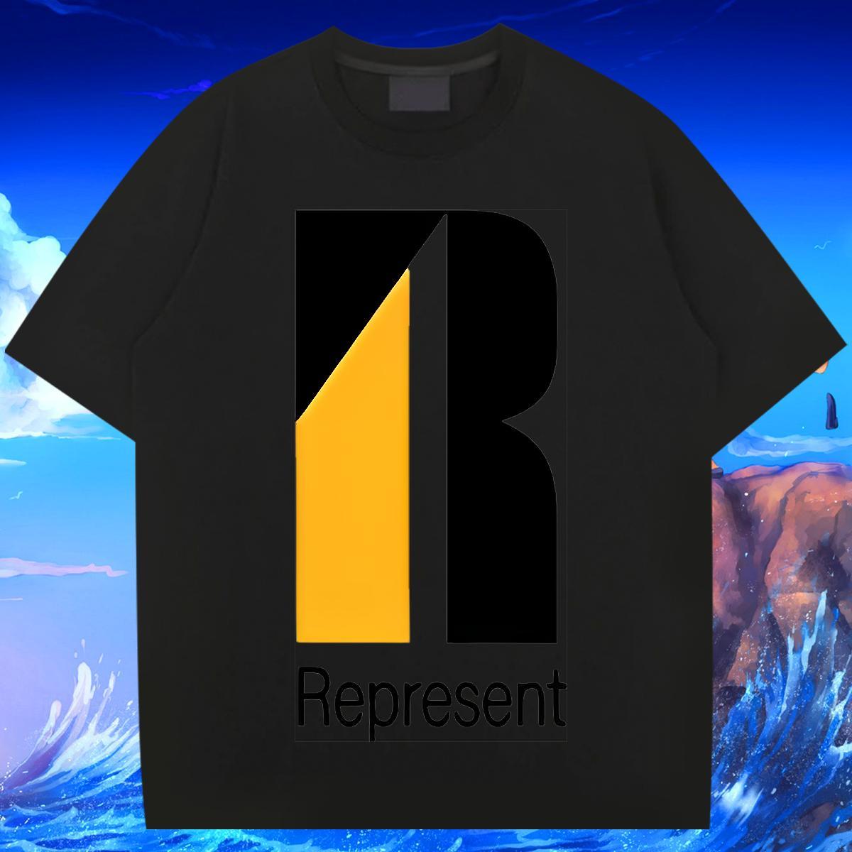 New Arrival Mens T Shirts letter Tops 230g Cotton Hip Hop Loose Fit DIY Anime Breathable Crew Neck Mens Tshirts