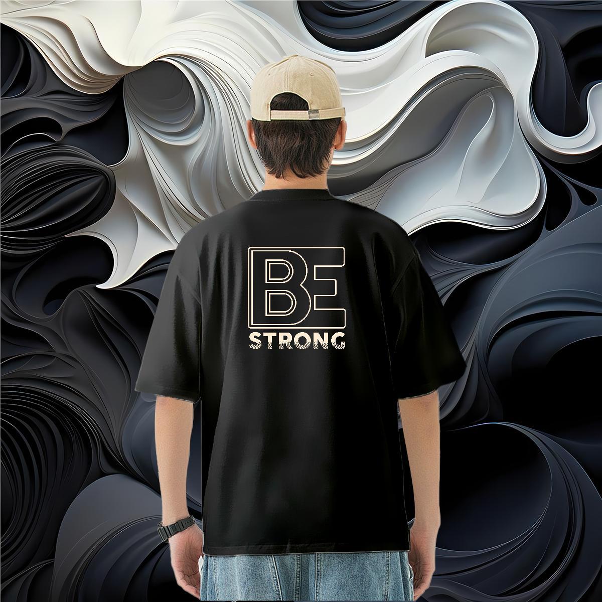Stylist T-Shirts for Men letter Tee Shirt 100% Cotton 230g Street Wear Popular Custom Big Size Short Sleeve Soft Tshirts